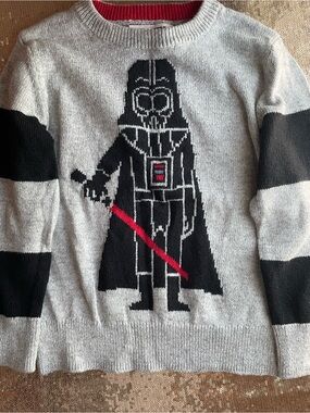 NWT GAP Star Wars Darth Vader wool children’s sweater size 4 years